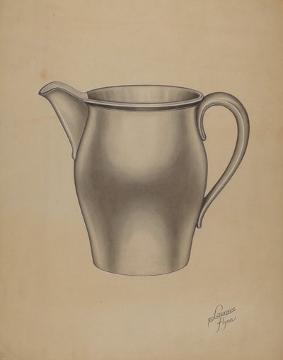 Pewter Pitcher by Lawrence Flynn