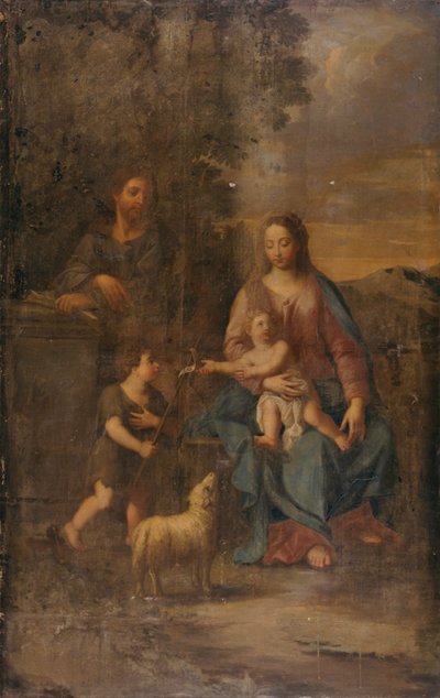 Holy Family by Le Dominiquin