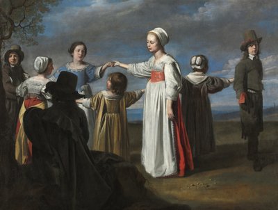 Children Dancing, c.1650 by Le Nain Brothers