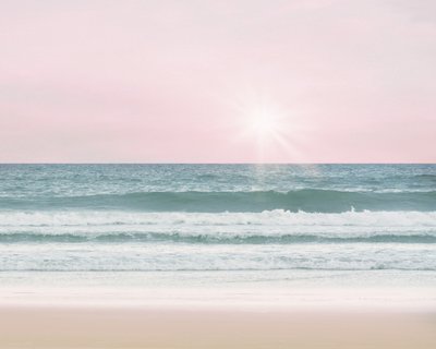 Pink Beach by Leah Straatsma