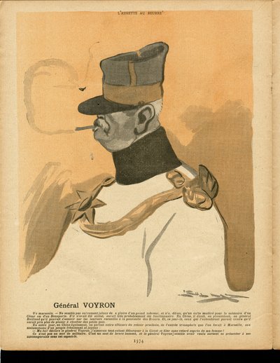The Butter Plate, Satirical in Colors by Leal de Camara