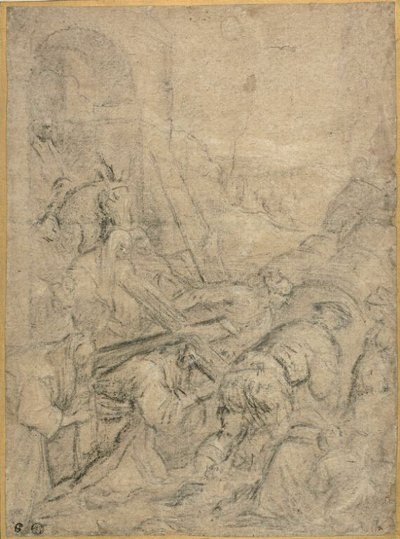 Road to Cavalry by Leandro Bassano