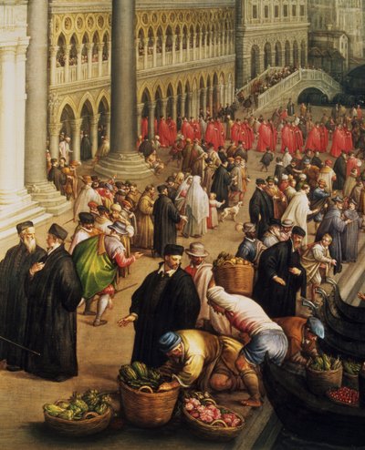 Riva degli Schiavoni, Venice by Leandro da Ponte Bassano