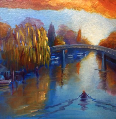 Eel Pie Island, 2020 by Lee Campbell