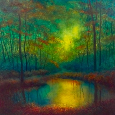 Jade Pool, 2019 by Lee Campbell