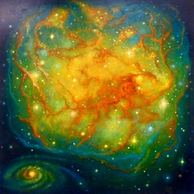 Nebula Emarald, 2023 by Lee Campbell