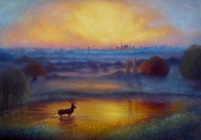 Richmond Park First Light by Lee Campbell