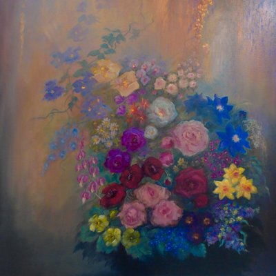 Spirit of Flowers I by Lee Campbell
