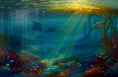 Tropical Rays by Lee Campbell