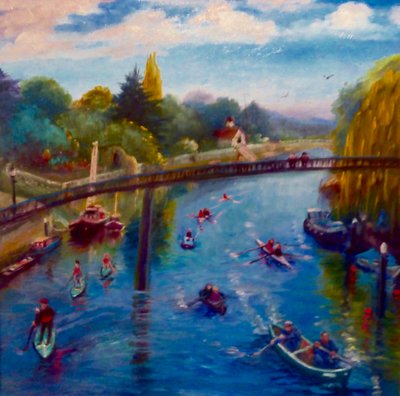 Twickenham Afloat by Lee Campbell