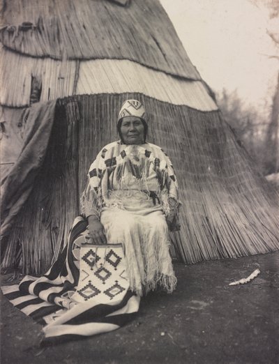 Edna Kash-kash, a Cayuse Indian Woman by Lee Moorhouse