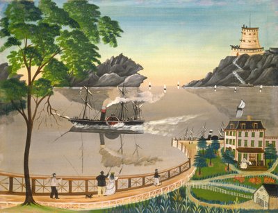 U.S. Mail Boat by Leila Bauman