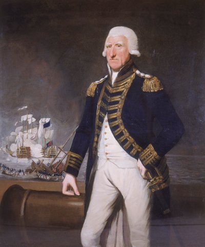 Samuel, First Viscount Hood by Lemuel Francis Abbot