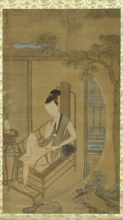 Woman Fantasizing by Leng Mei