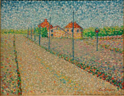 Landscape near Lagny by Leo Gausson