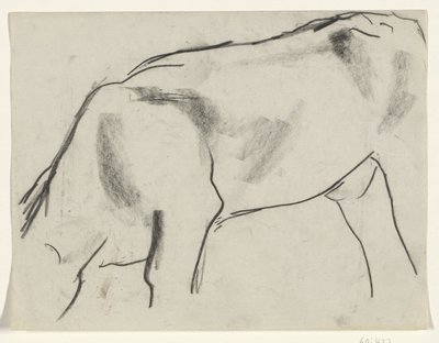 Grazing Cow by Leo Gestel