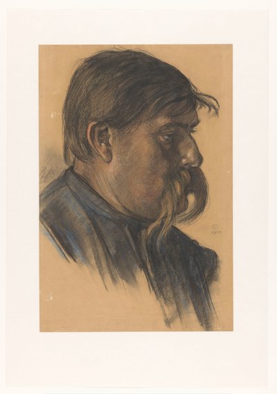 Head of a Dockworker by Leo Gestel