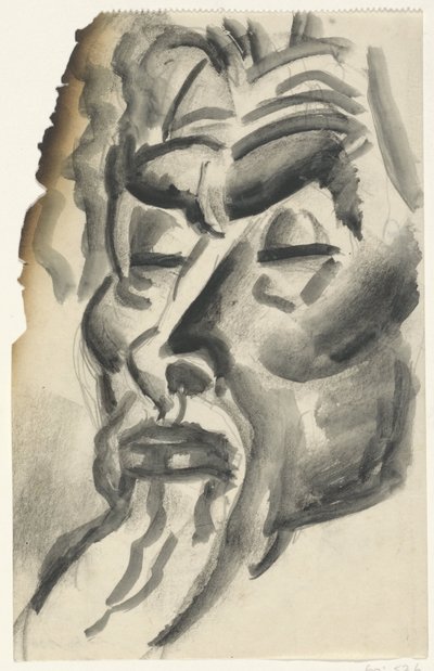 Portrait of Jan Toorop by Leo Gestel