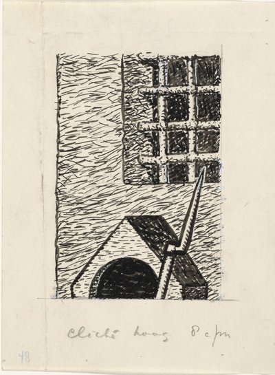 Window with Bars by Leo Gestel