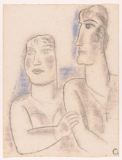Two Women by Leo Gestel