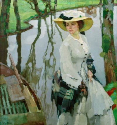 On the Shore by Leo Putz