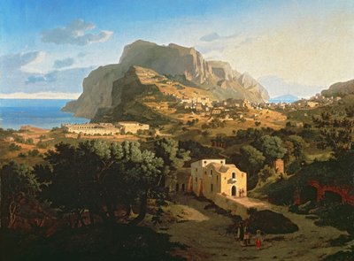 Landscape on Capri by Leo von Klenze