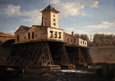 The Notre-Dame Pump by Leon Auguste Melle