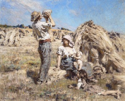 Maternity by Leon Augustin Lhermitte