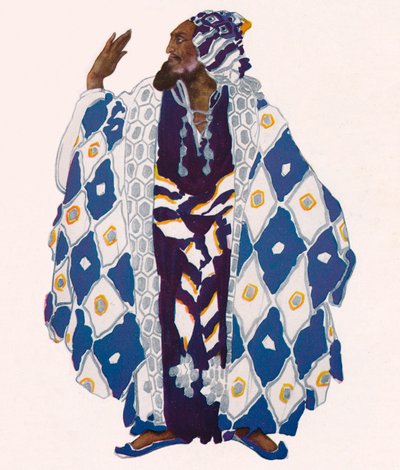 A Notable Mesopotamian by Leon Bakst