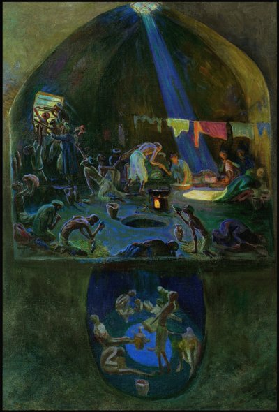 The Zindan Prison, 1930s by Leon Bure