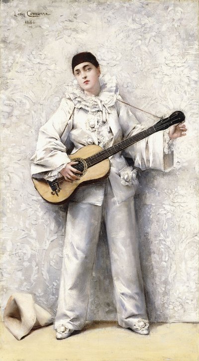 Pierrot by Leon Francois Comerre