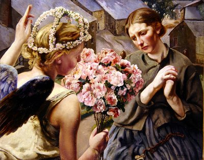 The Painful Annunciation by Leon Henri Marie Frederic