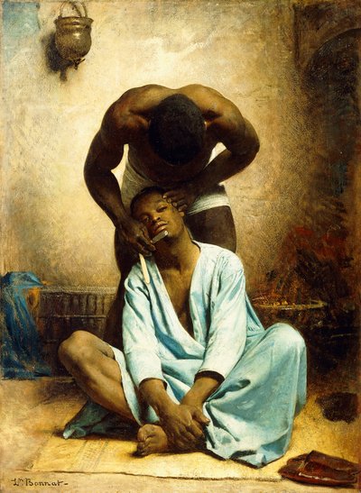 The Barber of Suez by Leon Joseph Florentin Bonnat