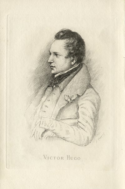 Portrait of Victor Hugo by Leon Noel