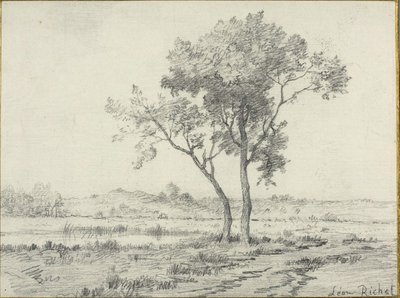 Landscape by Leon Richet