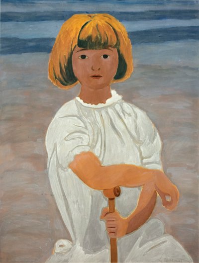 Girl on the Beach by Leon Spilliaert