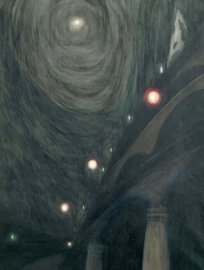 L. Spilliaert, Moonlight by Leon Spilliaert