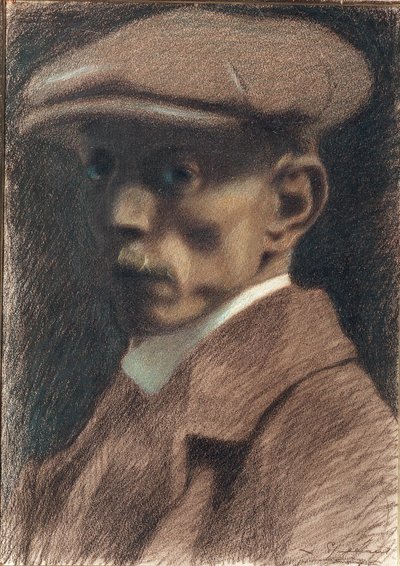 Self-Portrait, 1900s by Leon Spilliaert