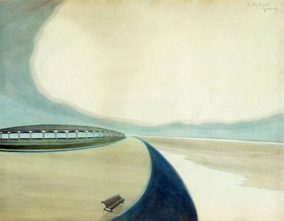 The Sea Wall by Leon Spilliaert