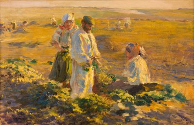 Beet-lifting by Leon Wyczolkowski