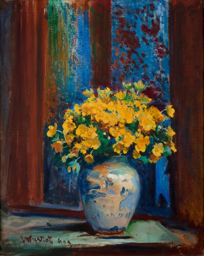 Marsh Marigolds by Leon Wyczolkowski