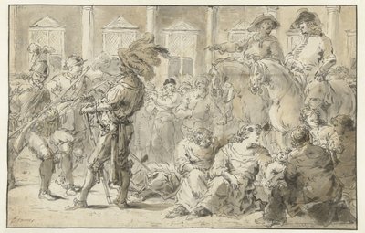 Delft Civic Guard by Leonaert Bramer