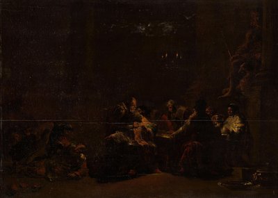 Pashur Smiting Jeremiah in the Temple by Leonaert Bramer