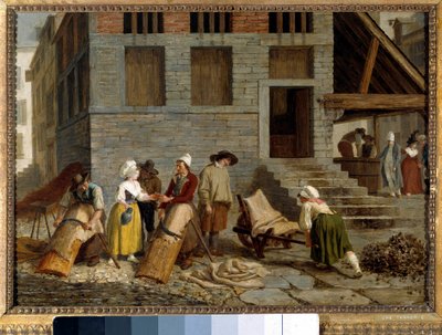 A Tannery by Léonard Defrance