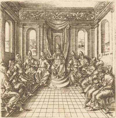 The Chief Priests and Pharisees by Leonard Gaultier