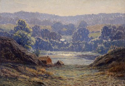 A Morning in Summer by Leonard Ochtman