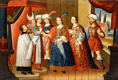 The Marriage of King David by Leonardo Flores