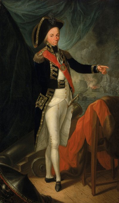Rear-Admiral Horatio Nelson by Leonardo Guzzardi