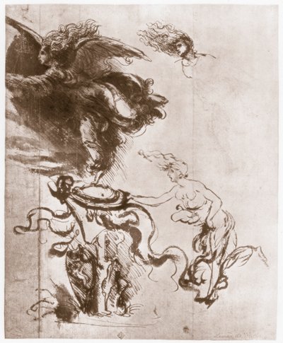 Allegory of Fortuna by Leonardo da Vinci