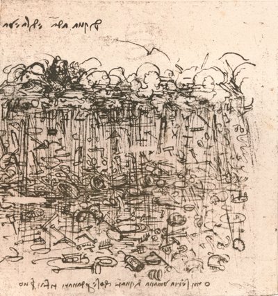 Emblematic representation by Leonardo da Vinci